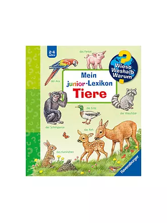 RAVENSBURGER | Buch - Wieso Weshalb Warum Junior - Mein Junior-Lexikon Tiere | 